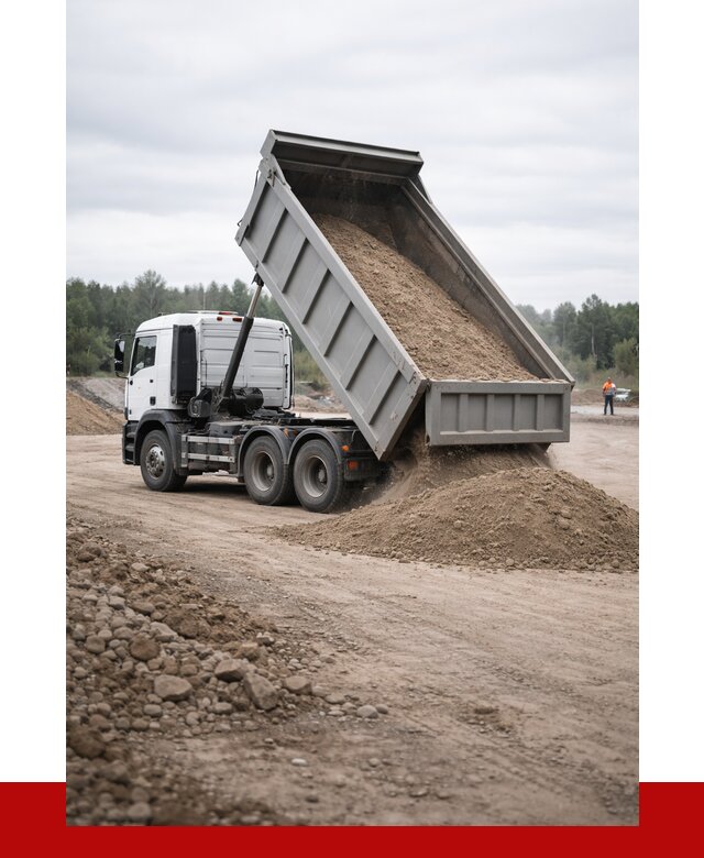 Доставка самосвалом 15 кубов в Гатчине от 6679 руб. | ПРОНЕРУДГтч