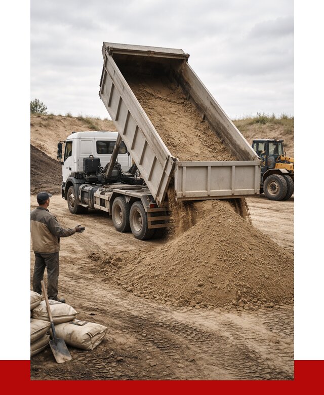 Доставка самосвалом 20 кубов в Гатчине от 7707 р. | ПРОНЕРУДГтч