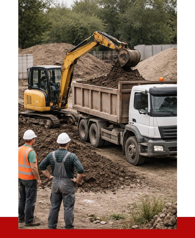 Вывоз грунта в Гатчине от 4624 р. самосвалом | ПРОНЕРУДГтч